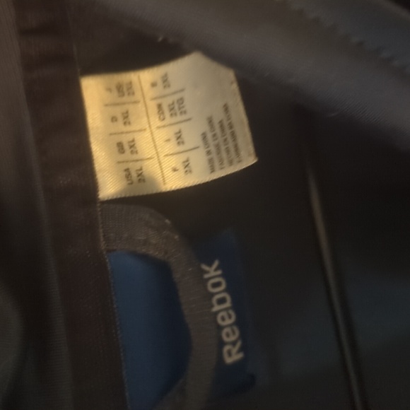Men's XXL Reebok zip up sweater - Picture 2 of 6